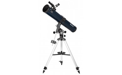 Телескоп Levenhuk Discovery Spark 114 EQ с книгой