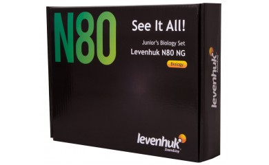 Набор готовых микропрепаратов Levenhuk N80 NG "Увидеть все!"