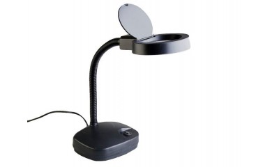 Лупа-лампа Veber 3x, 90 мм, черная (8611)