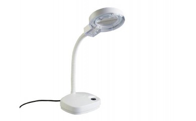 Лупа-лампа Veber 3x, 90 мм, белая (8611)