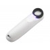 Лупа на ручке Veber 20x, 21мм, с подсветкой (6В-1В)